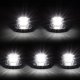 Ford F350 1987-1991 Clear White LED Cab Lights
