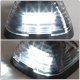 Ford E350 2005-2007 Black White LED Cab Lights