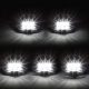 Ford F550 Super Duty 2011-2016 Black White LED Cab Lights