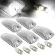 Chevy 2500 Pickup 1988-1998 Clear White LED Cab Lights