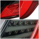 Honda Civic Sedan 2016-2018 Tinted Tube LED Tail Lights