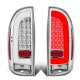 Toyota Tacoma 2005-2015 Clear LED Tail Lights Clear Tube