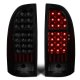 Toyota Tacoma 2005-2015 Black Smoked LED Tail Lights