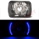 Dodge Aries 1981-1989 Blue LED Black Chrome Sealed Beam Headlight Conversion