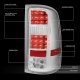 GMC Sierra 2500HD 2007-2014 Clear LED Tail Lights