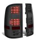 GMC Sierra 3500HD 2007-2014 Smoked LED Tail Lights