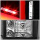 GMC Sierra 2500HD 2007-2014 Black LED Tail Lights Red Tube