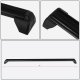 Saturn Vue 2002-2007 Black Aluminum Roof Rack Crossbars