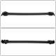 Dodge Journey 2009-2017 Black Aluminum Roof Rack Crossbars