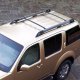 Nissan Pathfinder 2005-2012 Black Aluminum Roof Rack Crossbars