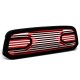 Dodge Ram 1500 2013-2018 Black Red Custom Grille