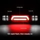 Dodge Ram 3500 2003-2009 Smoked Tube Flash LED Third Brake Light