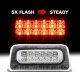 Chevy S10 Regular Cab 1994-2003 Clear Flash LED Third Brake Light