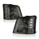 Chevy Avalanche 2003-2006 Smoked Headlights and Bumper Lights Conversion Set