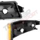 Chevy Avalanche 2003-2005 Clear Euro Headlights and Bumper Lights