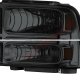 Ford F250 Super Duty 2005-2007 Smoked Headlights