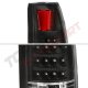 Chevy 3500 Pickup 1988-1998 LED Tail Lights Black