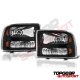 Ford Excursion 2000-2004 Black Headlights Conversion