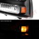 Ford F350 Super Duty 1999-2004 Black Headlights Conversion