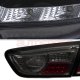 Mitsubishi Lancer 2008-2015 Smoked Projector Headlights LED DRL and LED Tail Lights