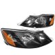 Toyota Avalon 2000-2004 Black Headlights