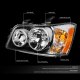 Toyota Highlander 2001-2003 Black Headlights