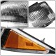 Chevy Cavalier 1995-1999 Black Headlights