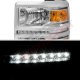 Chevy Silverado 1500 2014-2015 Clear Headlights LED DRL