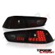 Mitsubishi Lancer 2008-2015 LED Tail Lights Black Smoked