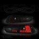 Mitsubishi Lancer 2008-2015 LED Tail Lights Black Smoked