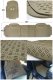 Ford Edge 2007-2014 Beige Floor Mats