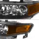 Acura TSX 2004-2008 Black Projector Headlights