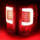 Ford F150 2004-2008 Clear Red C-Tube LED Tail Lights