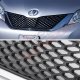 Toyota Sienna 2011-2017 Black Front Grille with Chrome Trim and Smoked Projector Headlights