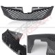 Toyota Sienna 2011-2017 Black Front Grille with Chrome Trim and Smoked Projector Headlights