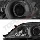 Toyota Sienna 2011-2017 Smoked Projector Headlights