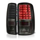 Chevy Suburban 2000-2006 Smoked LED Tail Lights