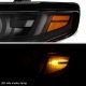 Chevy Suburban 2015-2020 Black Projector Headlights LED DRL