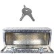 Chevy Silverado 3500HD 2007-2014 Aluminum Truck Tool Box 36 Inches Key Lock