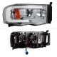 Dodge Ram 2500 2003-2005 LED Tube DRL Projector Headlights