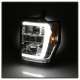 Ford F450 Super Duty 2008-2010 Tube DRL Projector Headlights