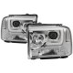 Ford F550 Super Duty 2005-2007 Tube DRL Projector Headlights