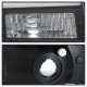 Ford F450 Super Duty 1999-2004 Black Tube DRL Projector Headlights