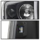 Ford F550 Super Duty 1999-2004 Black Tube DRL Projector Headlights