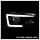 GMC Yukon Denali 2001-2006 Black LED Tube DRL Projector Headlights