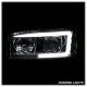 GMC Sierra 2500 1999-2004 LED Tube DRL Projector Headlights