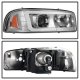 GMC Sierra 2500 1999-2004 LED Tube DRL Projector Headlights