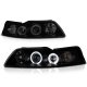 Ford Mustang 1999-2004 Black Smoked Projector Headlights