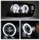 Jeep Grand Cherokee 1999-2004 Black Smoked Projector Headlights