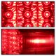 Chevy Silverado 3500HD 2015-2019 Red Clear LED Tail Lights